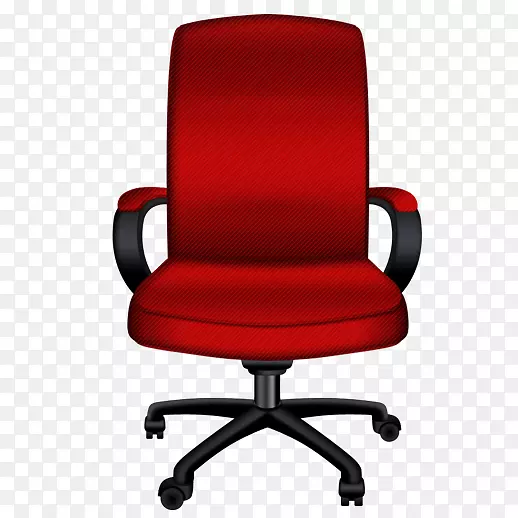 办公椅、桌椅、转椅-红色椅子