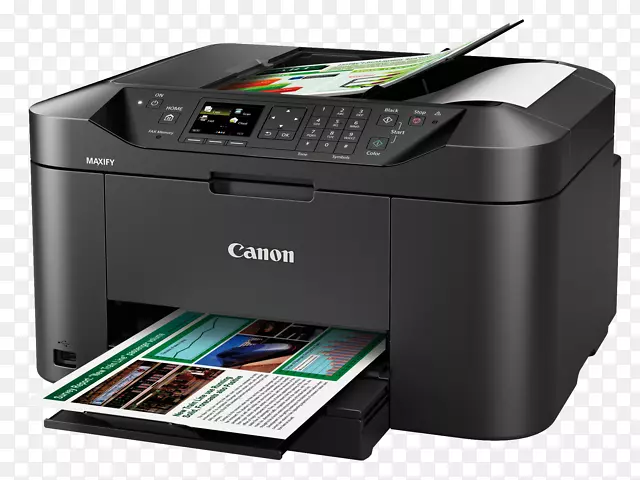 多功能打印机喷墨打印佳能图像扫描仪打印机