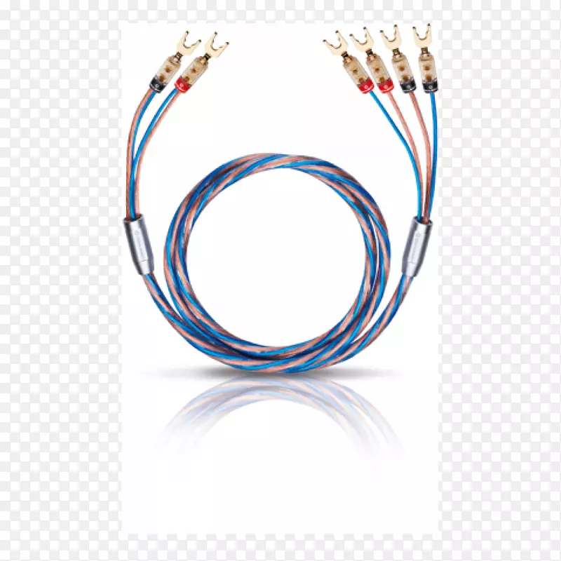网络电缆扬声器电线电缆双接线