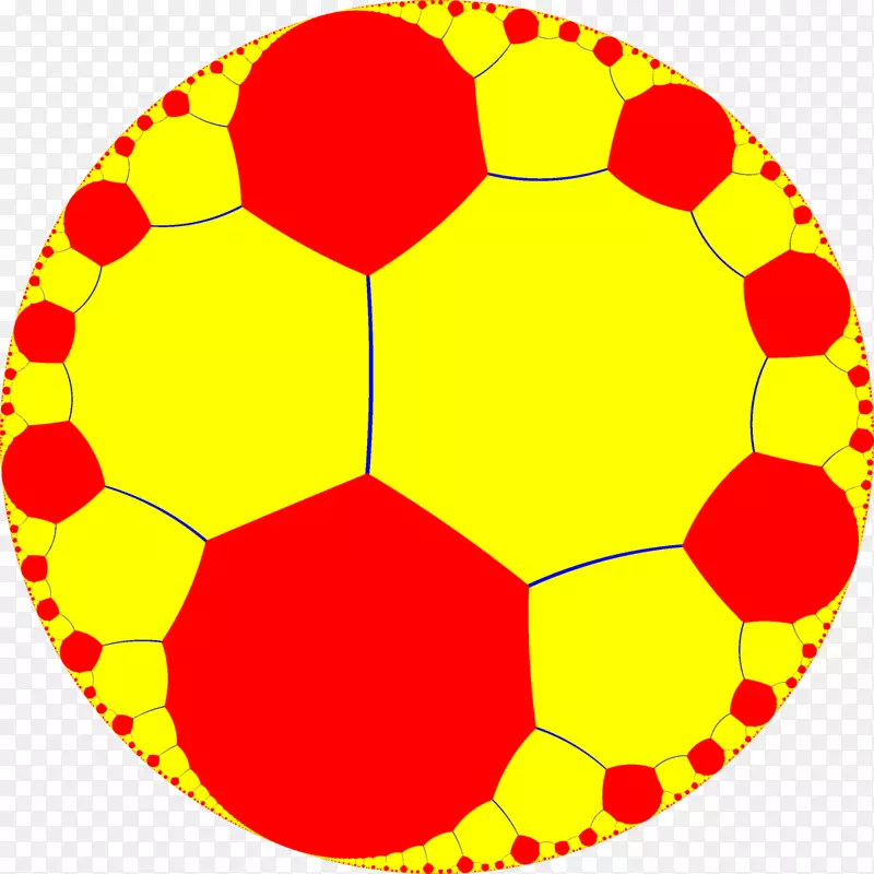 圆点对称足球剪贴画