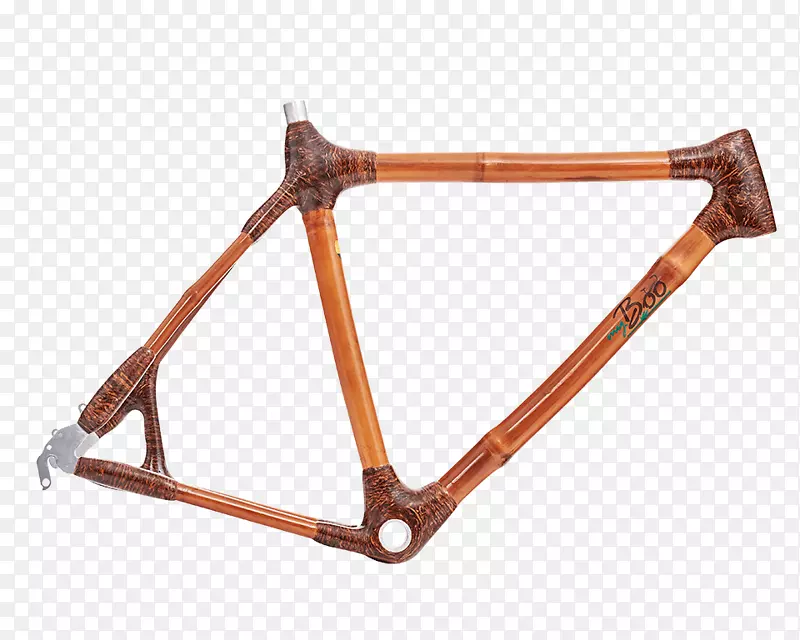 自行车框架我的竹自行车叉发电机，阿达莫LOCHDY竹自行车-自行车