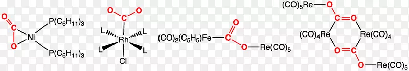 金属二氧化碳配合物非金属配合物图形设计.
