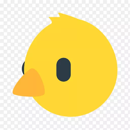 鸭电脑剪贴画-黄色小鸡