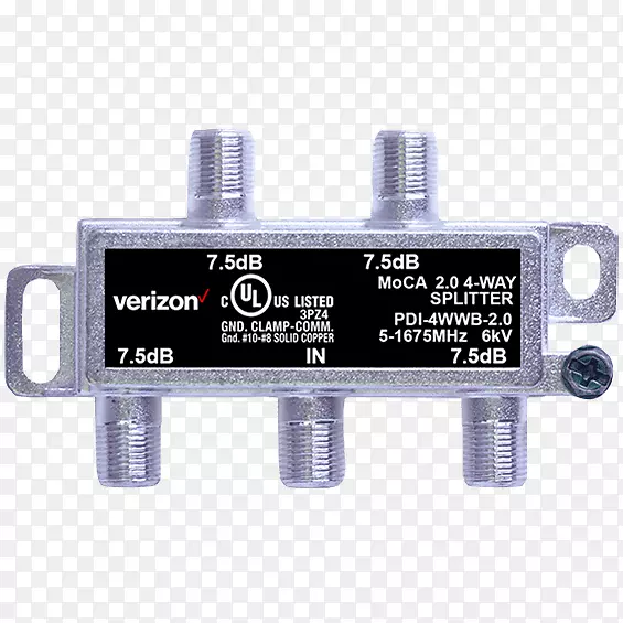Verizon Fios有线电视Verizon通信同轴电缆réparteur d‘产前