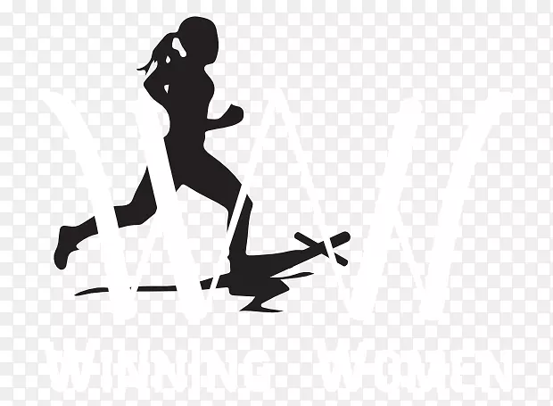 跑步剪贴画-女运动员