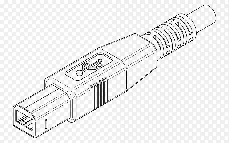 汽车usb线角-usb插头