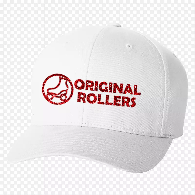 棒球帽t恤标志滚轴溜冰棒球帽