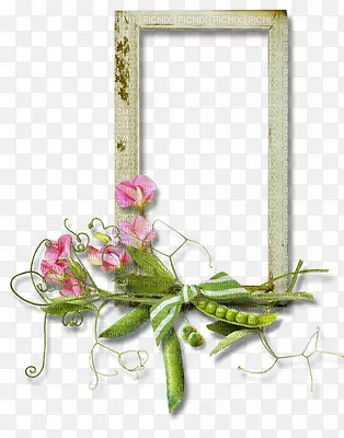 花卉设计人造花画框