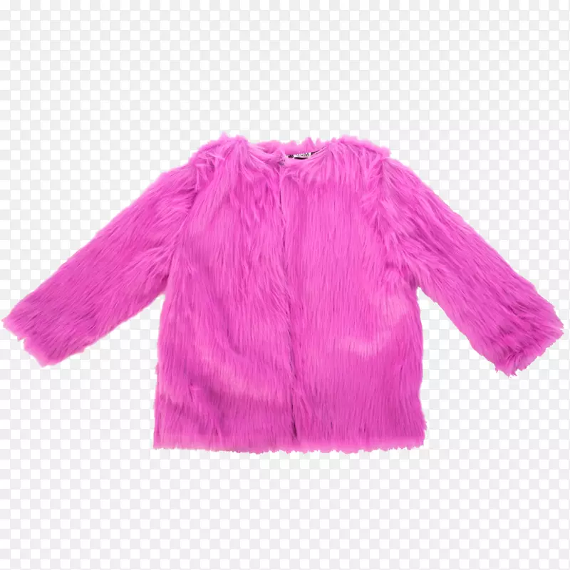 服装夹克外套儿童网上购物-人造毛皮
