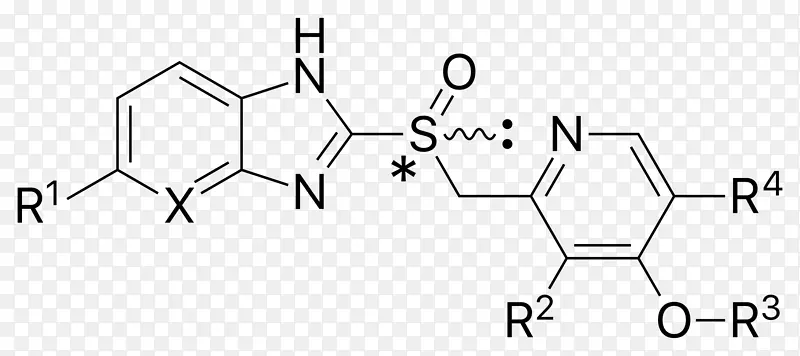 质子泵抑制剂潘托拉唑药物埃索美拉唑质子泵