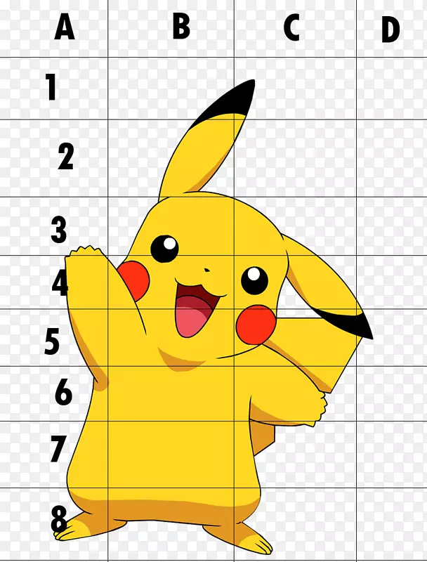 Pikachu Pokémon绘画艺术素描-Pikachu