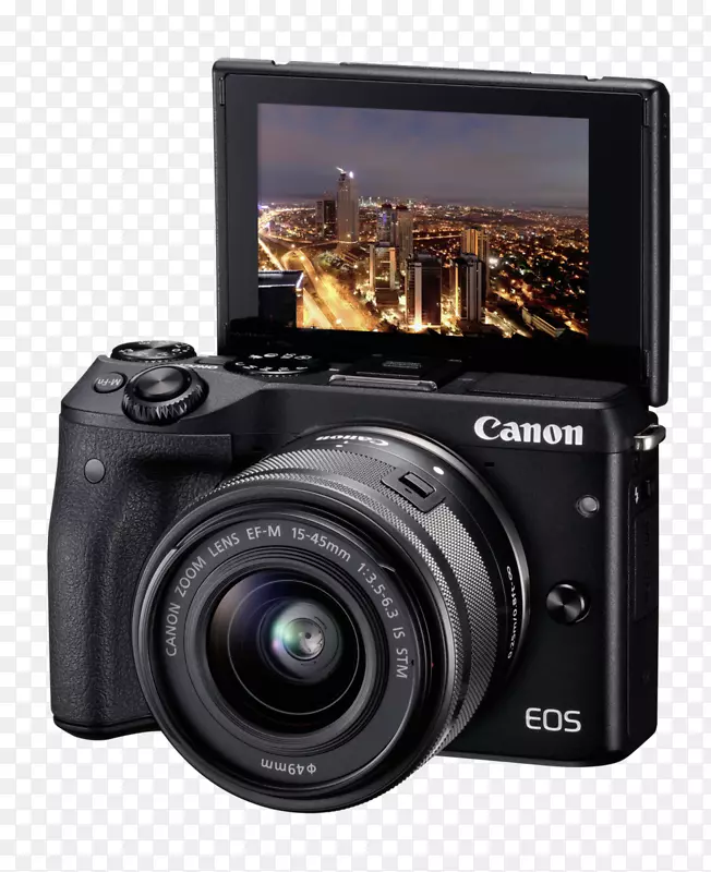 佳能Eos m3佳能Eos M5佳能Eos M6佳能镜头安装-照相机