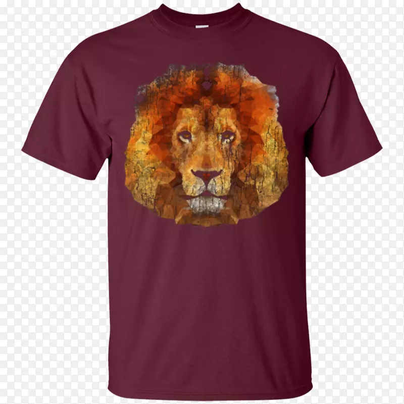 T-恤帽衫袖吉尔丹活动服装-狮子的犹大