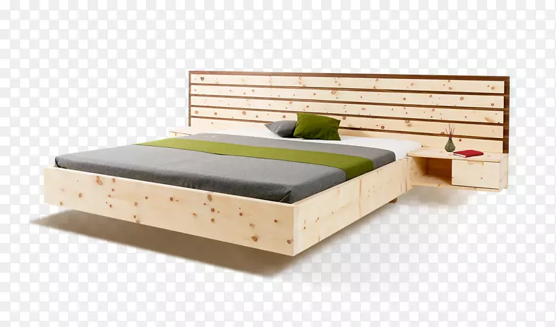 床架床垫木松树床
