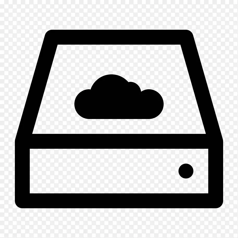 IP计算机图标上的VoIP网关语音路由器-云计算