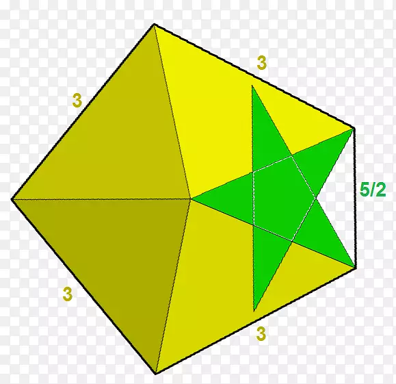 三角形五角双锥点三角形