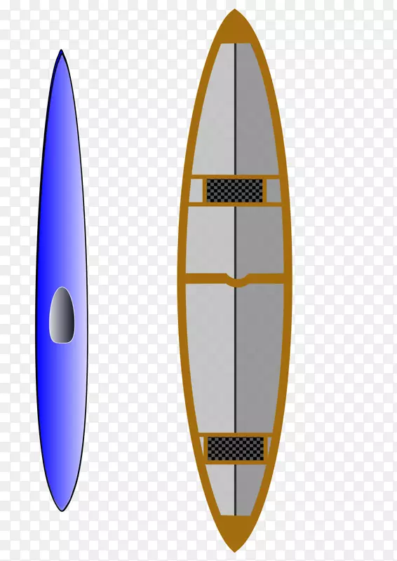 计算机图标剪辑艺术.独木舟和皮划艇