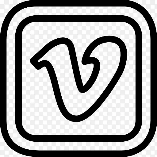Vimeo徽标电脑图标下载摄影.方形图案