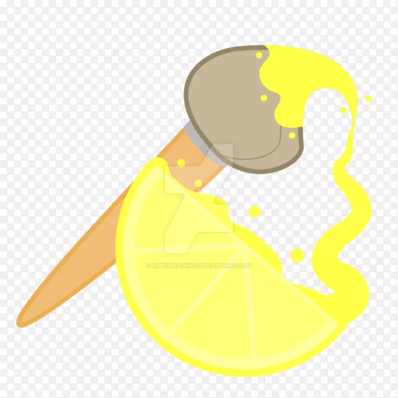 剪贴画-柠檬扭