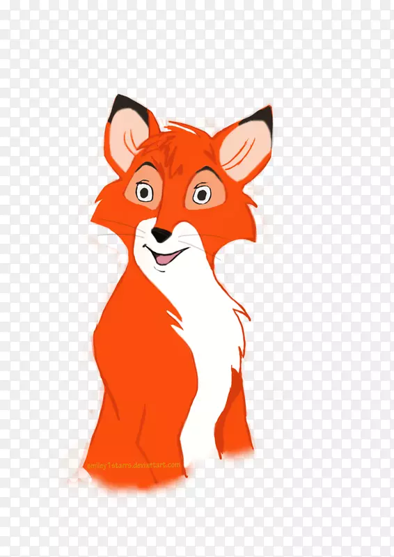 红狐狸胡须鼻子夹艺术狐狸和猎犬