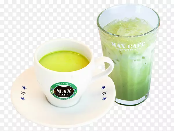 马克斯咖啡杯☕マックスカフェ南橋本店-绿茶拿铁
