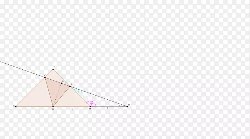 三角形点粉红色m三角形