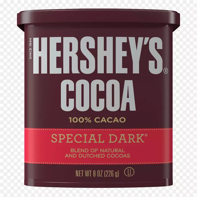 好时巧克力布朗尼好时特黑，好时公司可可固体-巧克力