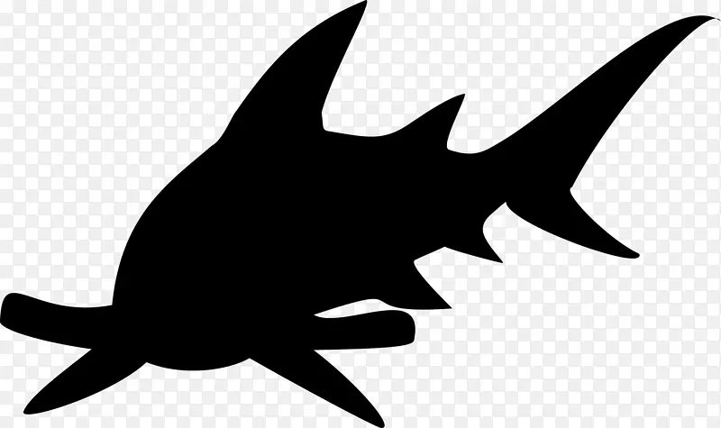 锤头鲨平滑锤头夹艺术-鲨鱼