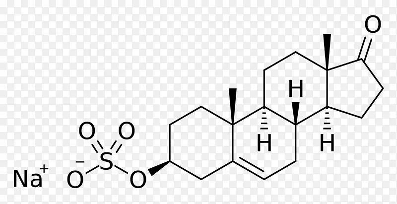 大睾酮神话中的孕烯醇酮沙沙皂甙元结构脱氢表雄酮-硫酸钠