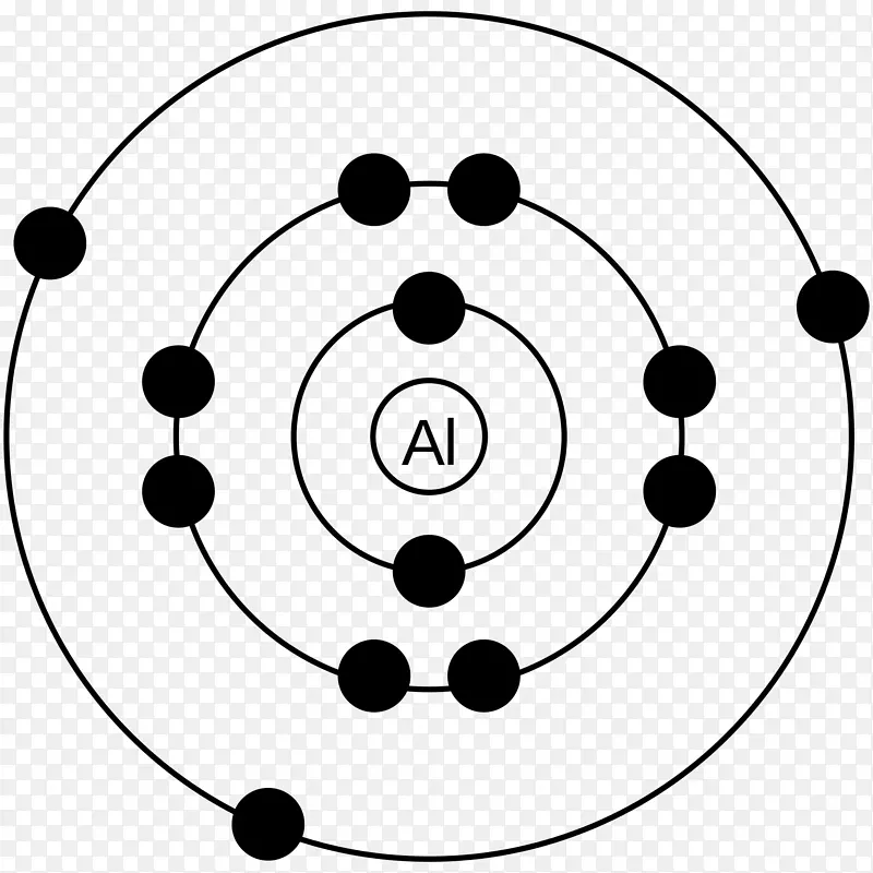 玻尔模型铝电子化学刘易斯结构-其它结构