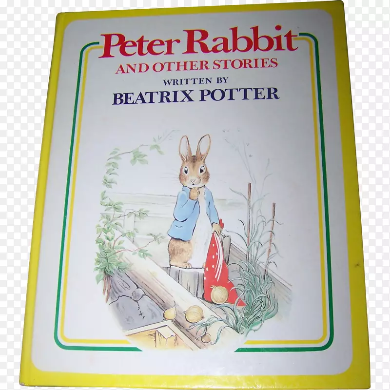 彼得兔子的故事和故事彼得兔子故事书玛丽波平斯打开了门下的篮子-书。