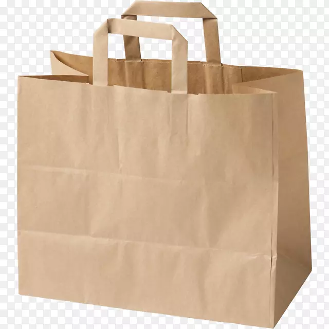 牛皮纸购物袋和手推车纸袋-棕色纸袋
