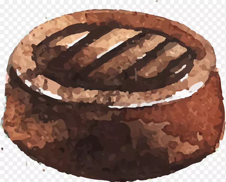 巧克力蛋糕巧克力布朗尼松饼纸杯蛋糕巧克力蛋糕