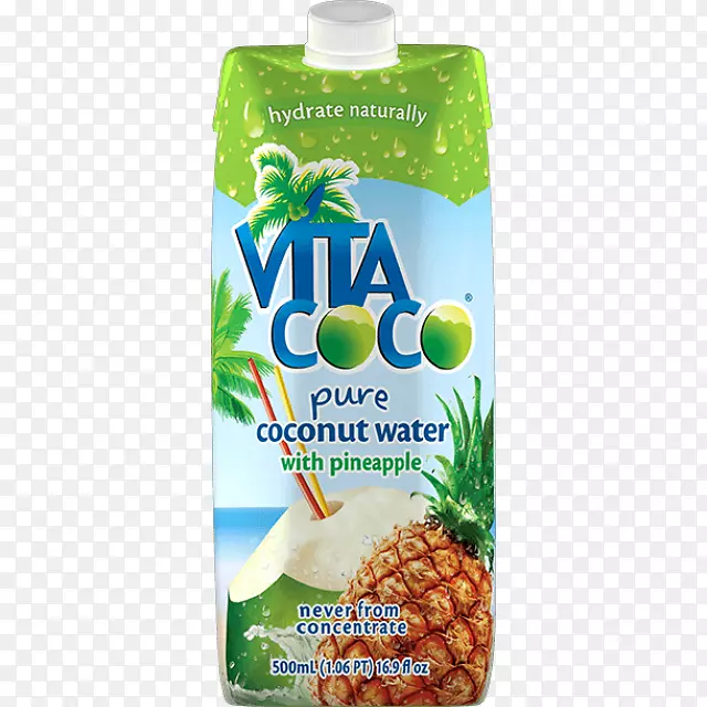 椰子水运动和能量饮料椰奶汁柠檬汁