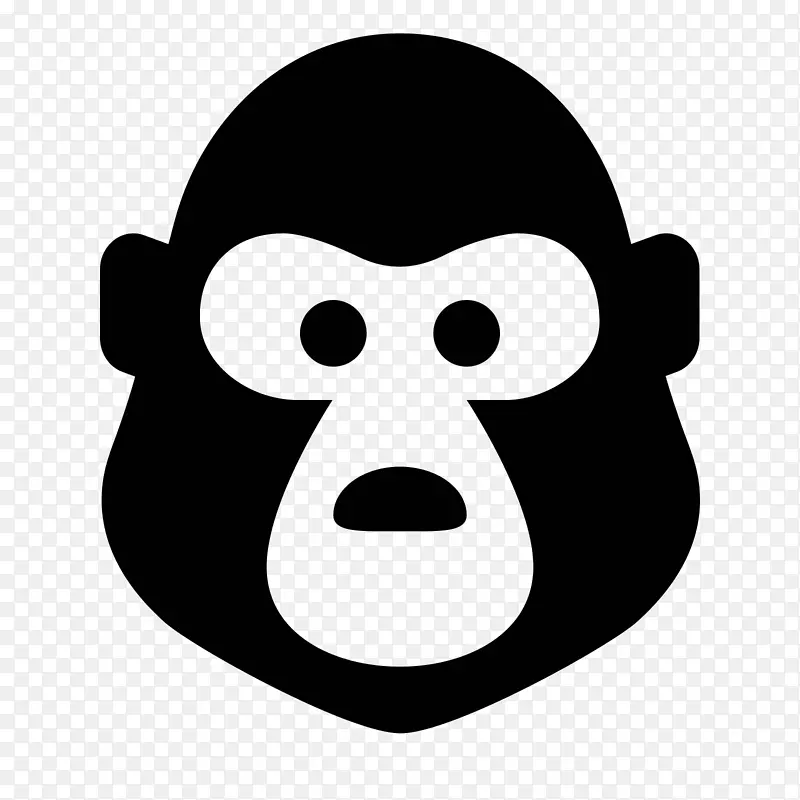 大猩猩电脑图标Harambe剪贴画-大猩猩