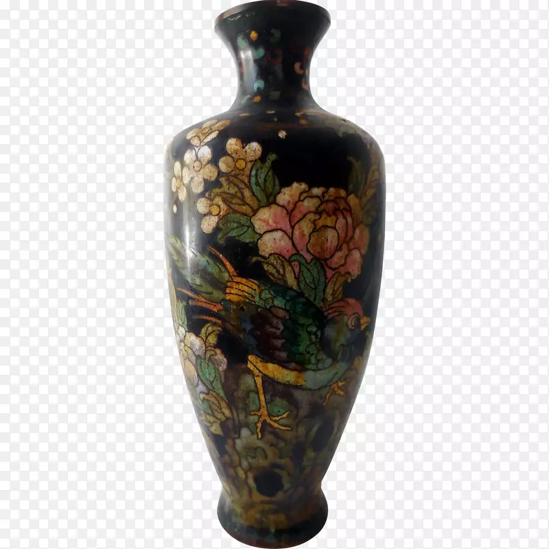 明代景泰蓝陶瓷花瓶