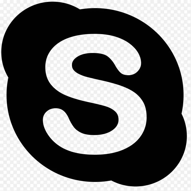 电脑图标skype社交媒体下载-skype