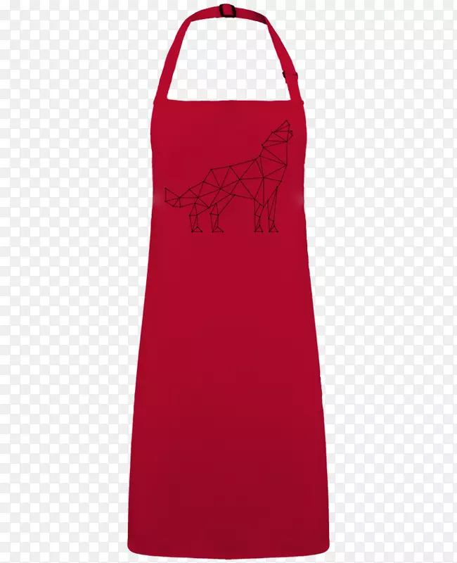红色服装礼品连衣裙