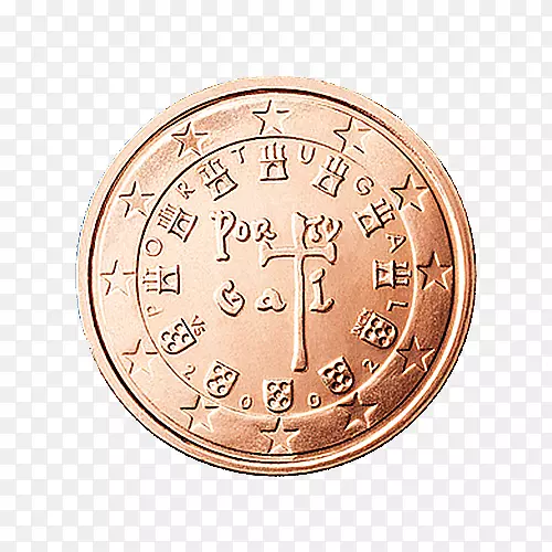 欧元硬币1欧元硬币20美分欧元硬币