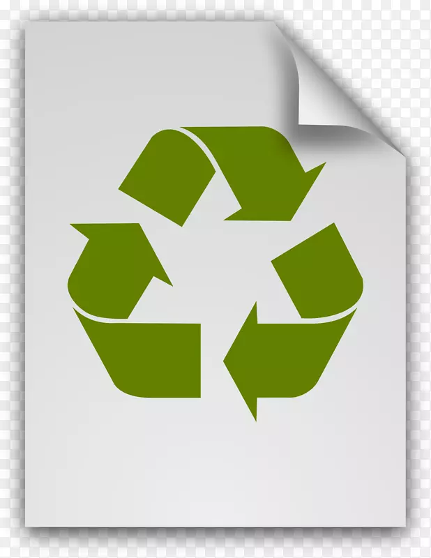 纸回收符号材料塑料回收