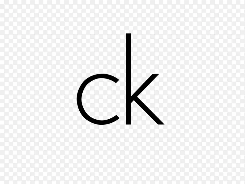 Calvin Klein ck一个品牌标识