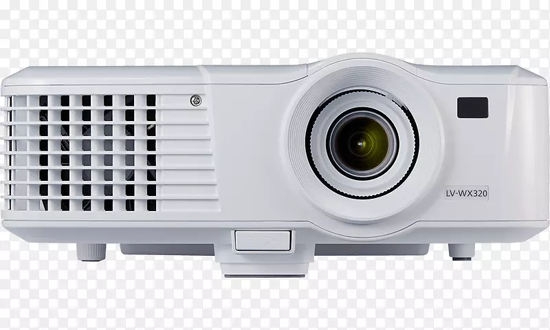 多媒体投影机佳能lv-wx 320数字光处理放映机