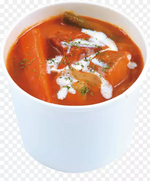 番茄汤肉汁食谱咖喱热汤