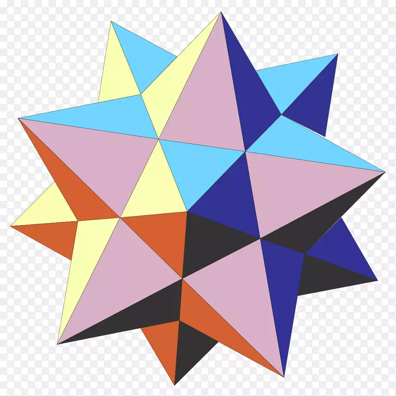 星体小星形十二面体大星形十二面体多面体