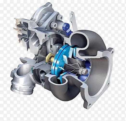汽车涡轮机可变几何涡轮增压器发动机.汽车