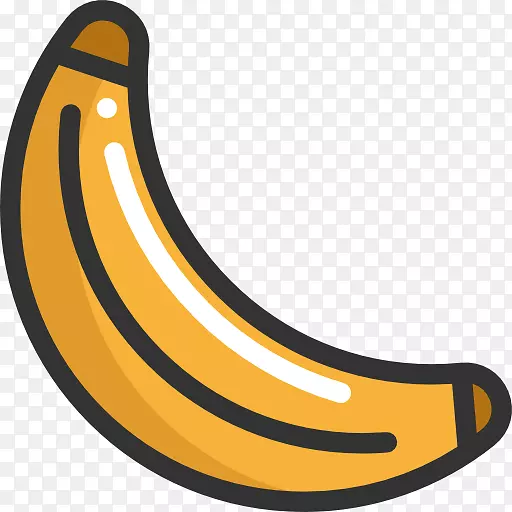 水果电脑图标香蕉剪贴画-香蕉