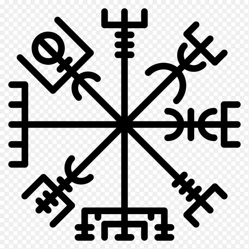 素食者Sigil冰岛魔杖符号符文魔法符文