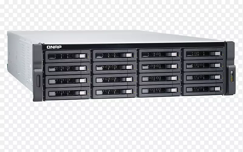 网络存储系统计算机服务器串行ata qnap tds-16489u 16-湾nas外壳硬盘驱动器