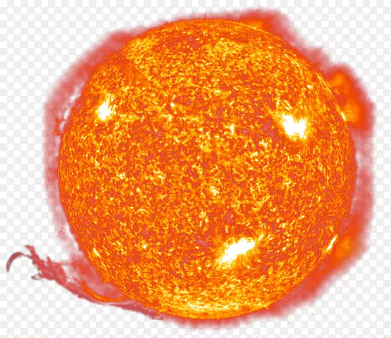 太阳日珥耀斑流体力学