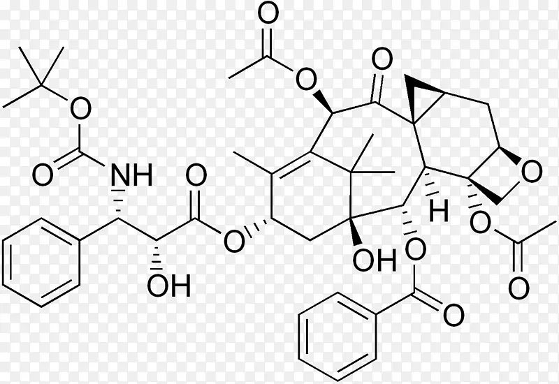卡巴齐塔素化学多西紫杉醇无水紫杉烷